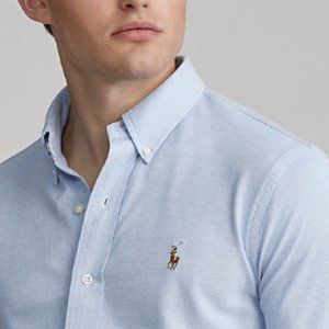Polo by Ralph Lauren - Classic-Fit Button Down Point Collar Dress Shirt